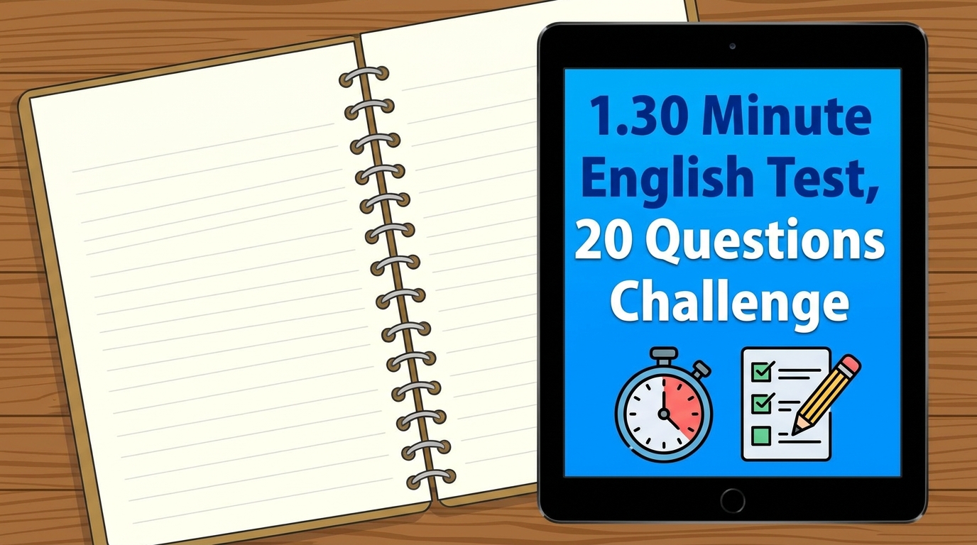1 Min 30 Sec English Test