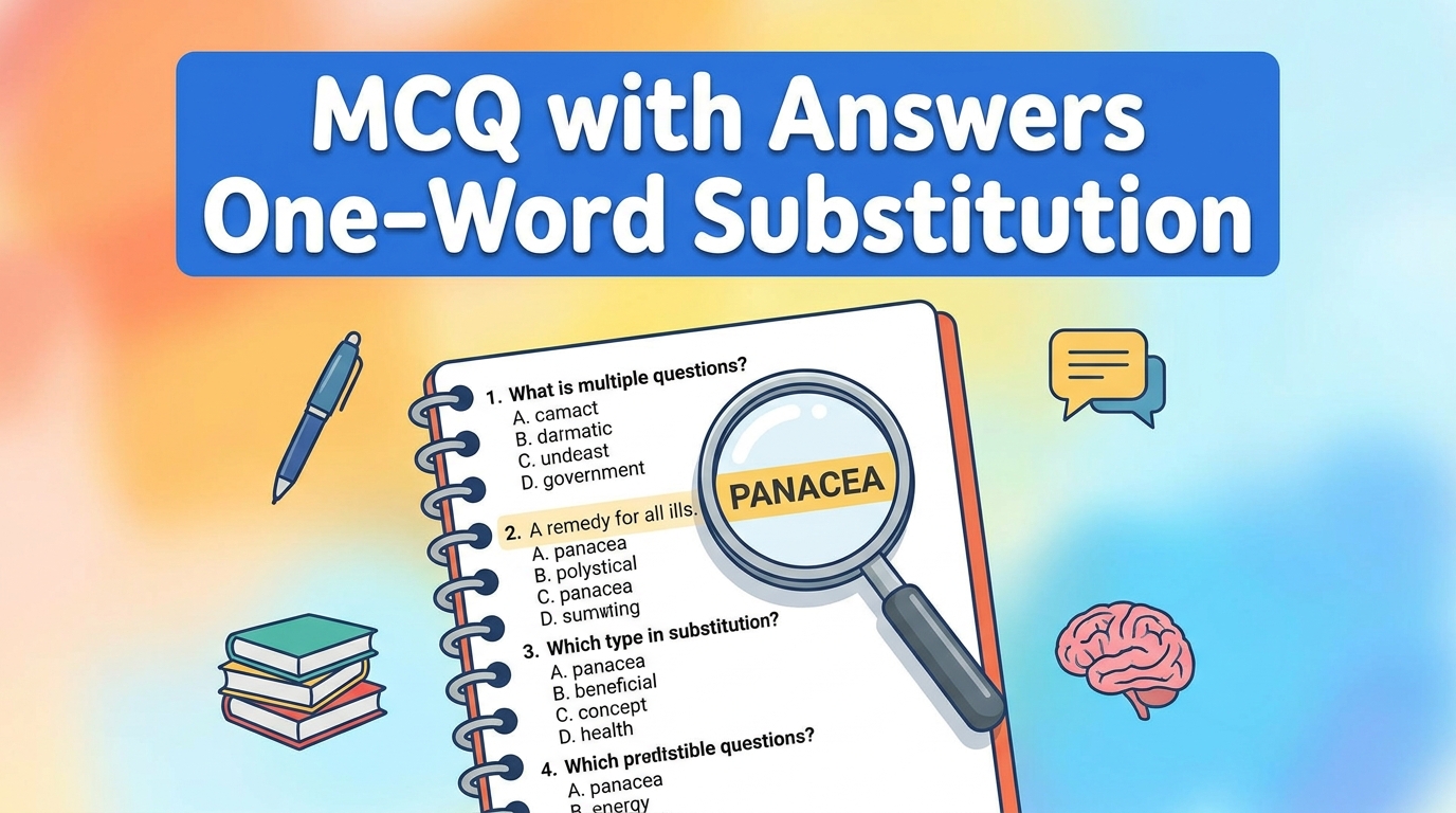 One‑Word Substitution